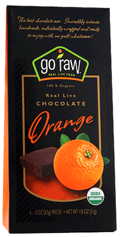 Go Raw chocolate