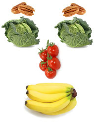 Happy fruits & veggies on the elimination diet