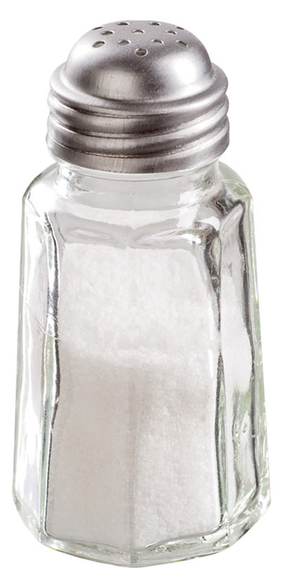 Refined table salt