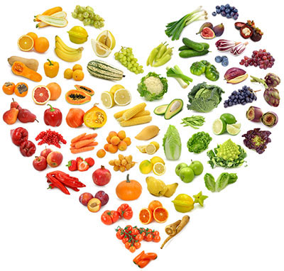 Antioxidant-rich fruits & veggies