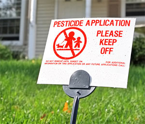 Pesticide application