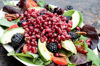 Pomegranate salad